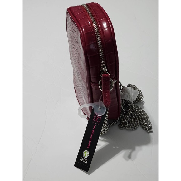 No Boundries Red Phone North/South Crossbody  Bag - Picture 9 of 13